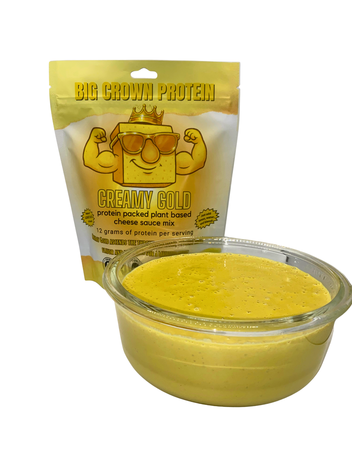 Creamy Gold - Plant Based Cheese Sauce Mix - Just Add, Water, Lemon, and Blend!